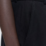 Black Yukio Gabardine Stretch Trousers - Joseph