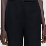 Black Yukio Gabardine Stretch Trousers - Joseph