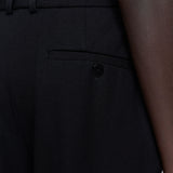 Black Yukio Gabardine Stretch Trousers - Joseph