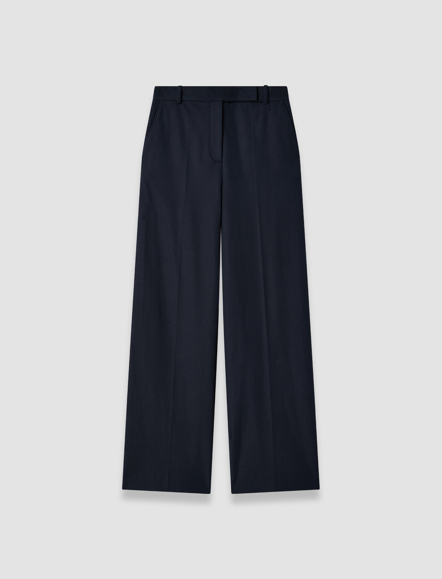 bleu-pantalon-yukio-en-gabardine-stretch-JOSEPH