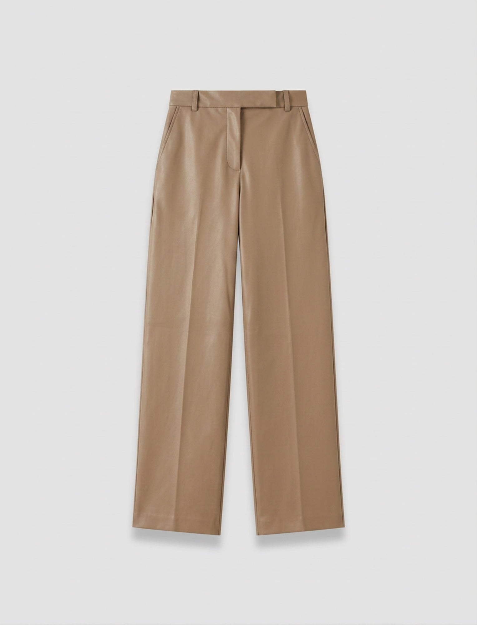 brown-yukio-gabardine-stretch-trousers-JOSEPH