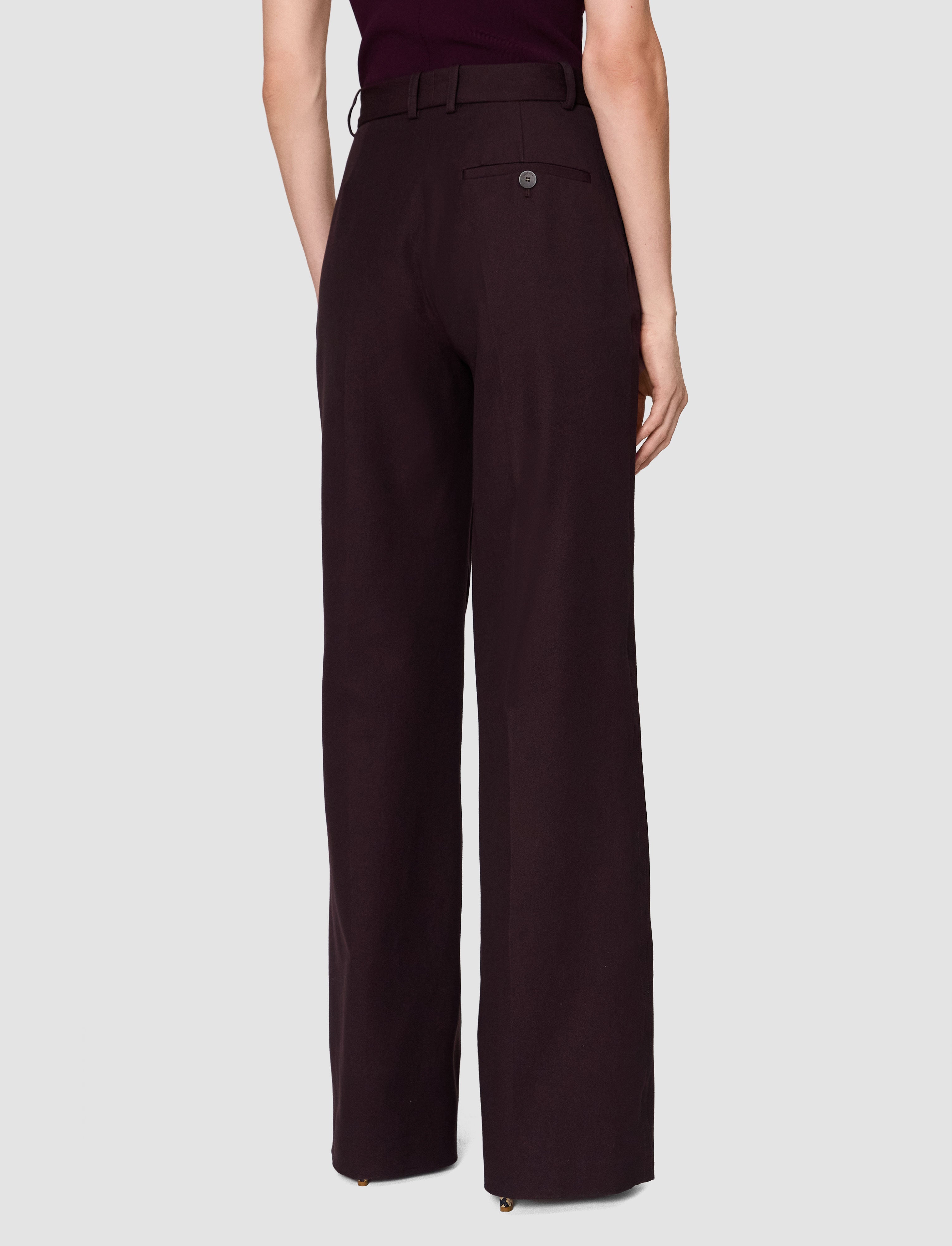purple-yukio-gabardine-stretch-trousers-JOSEPH