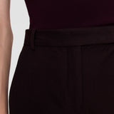 Purple Yukio Gabardine Stretch Trousers - Joseph