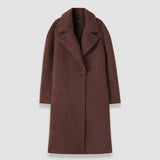 Yves Brushed Double Face Alpaca Coat