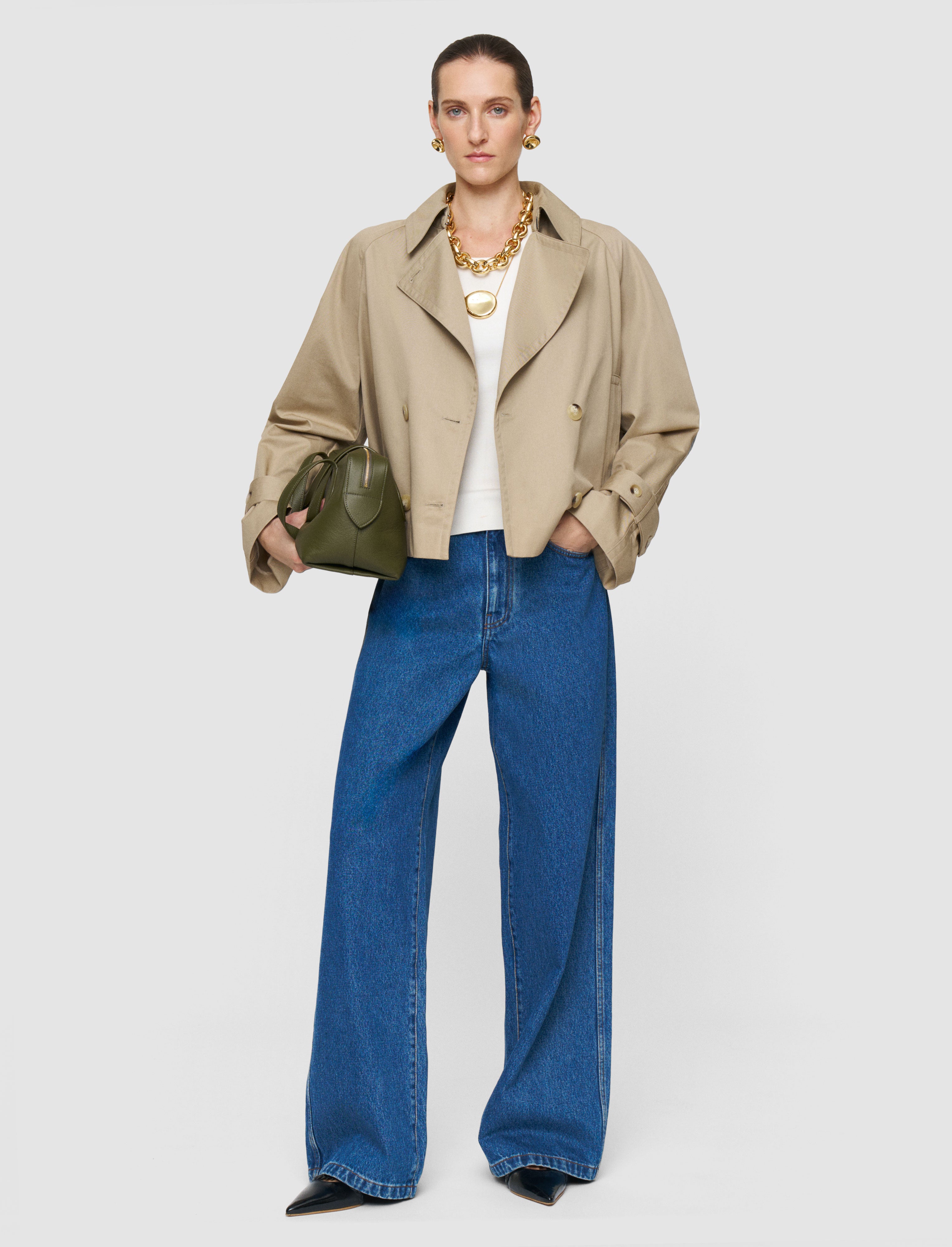 beige-zago-cotton-trench-jacket-JOSEPH