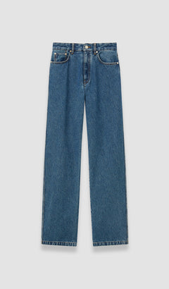 Blue Zamtam Washed Denim Trousers - Joseph