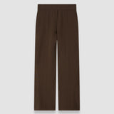 Brown Zeta Light Viscose Knit Trousers - Joseph