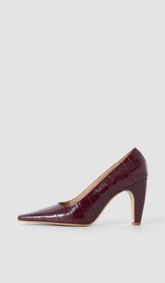 Red Zina Patent Leather High Heel Shoes - Joseph