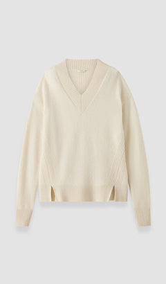 Beige Zinnia Cloud Cashmere Jumper - Joseph